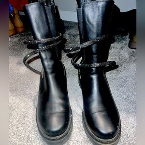 Unique leather boots